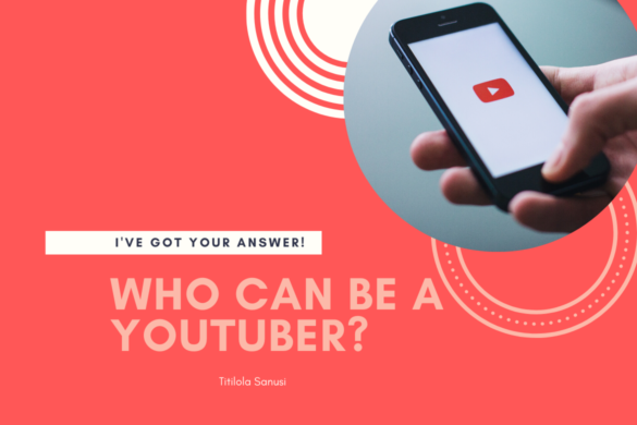 who can be a youtuber